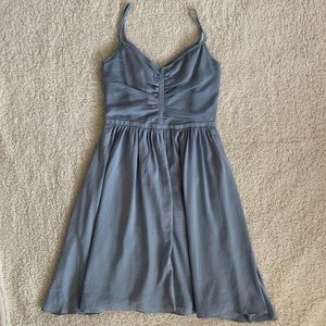 BANANA REPUBLIC 🤍 Satin periwinkle dress